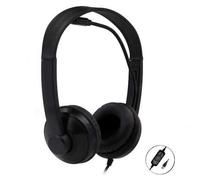 Nilox Auriculares USB con Micrófono para PC Negros