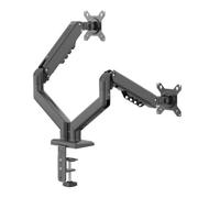 Nilox Brazo Articulado Doble Monitor 15"/32" Negro
