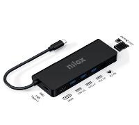 DOCK NILOX USB-C 8 IN 1 HDMI 4K