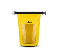 Nilox Dry Bag 5L, Bolsa Resistente al Agua con Protección IPX6 y Correa para el Hombro Incluida, Cierre Enrollable para una Protección Efectiva
