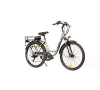 Nilox, eBike X7 f, Bicicleta Electrica Montaña;, 80 km de autonomía, hasta 25 km/h, Motor Bafang 36 V 250 W, Batería de Litio LG 36 V- 12.8 Ah, Neumáticos Semicarenados 26" x 1.75