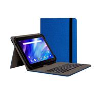 NILOX PC COMPONENTS Funda Teclado USB 10 5 Azul