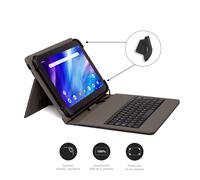 Nilox - FUNDA TECLADO USB DE 9,7"" A 10.5"" NEGRA
