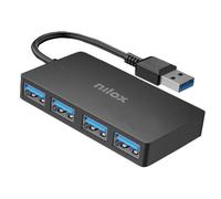 Nilox HUB USB 3.2 Tipo A 4 Puertos