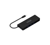 Nilox Hub USB-C 8 en 1 negro