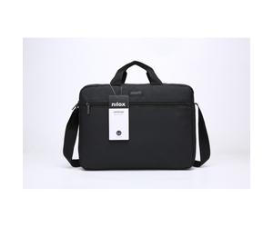 Nilox - Maletín Basic con bolsillo para portátil de hasta 15.6