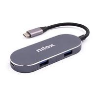NILOX Dock Type C 3 USB 3.0, HDMI, USB C