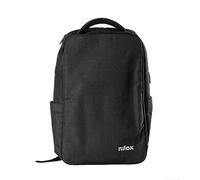 Nilox Mochila para portátil S77103810 NXURBANPN Adultos Unisex Gris Talla única