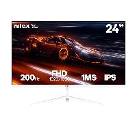 Monitor Nilox NXM24FHD2001 23,8" FullHD 200Hz IPS 1ms Blanco HDMI DisplayPort