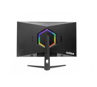 Nilox - MONITOR 27 CURVO 200HZ 2K HDMI DP pantalla para PC 68,6 cm (27") 2560 x 1440 Pixeles LCD Negro