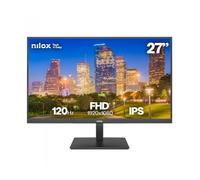 Nilox MONITOR 27 IPS 120 HZ HDMI Y DP pantalla para PC 68,6 cm (27") 1920 x 1080 Pixeles Full HD LCD Negro