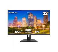 Nilox MONITOR 32 IPS 4MS HDMI VGA 100HZ pantalla para PC 81,3 cm (32") 1920 x 1080 Pixeles Full HD LCD