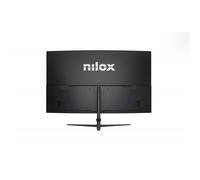 Nilox - Monitor Curvo de 24"" Gaming, VA, HDMI y DP, y 1ms