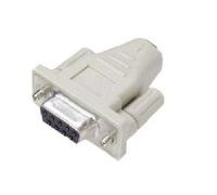 Nilox Mouse Mini-Din 6F/D9F Mini-DIN 6 PS/2 Blanco - Adaptador para cable (Mini-DIN 6, PS/2, Male connector / Female connector, Blanco)