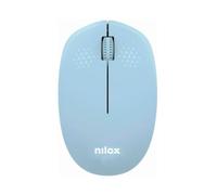 Nilox MXMOWI4012 Ratón Inalámbrico 1000DPI Azul