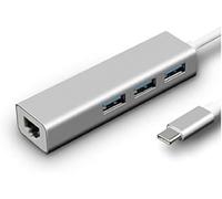Nilox nlx-tc-3usbeth - Mini Docking Station USB Type-C, ()