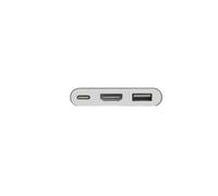 Nilox nlx-tc-hdmiusbt adaptador gráfico usb plata