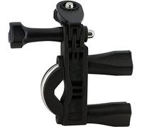 Nilox NXA FOS PIPEC - Soporte para Abrazadera de Tubo EVOMM93, Mini-F y Mini UP (Negro)