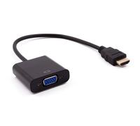 Nilox NXADAP01 Adaptador HDMI a VGA Negro