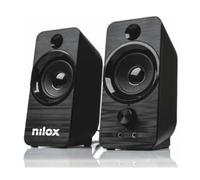 Nilox NXAPC02 altavoces 2.0 6 W USB negros