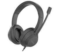 Auricular Nilox NXAUSB02 USB Supraaural 20-20000Hz Micrófono Integrado 2m Negro