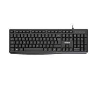 Nilox nxkbe000013 teclado oficina usb español negro