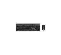 Nilox NXKMWE011 Wireless Negro - Kit teclado y ratón