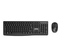 Nilox Teclado y Ratón NXKMWE012 Negro QWERTY Español