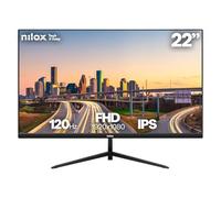 Nilox MONITOR 22 IPS 120 HZ VGA HDMI pantalla para PC 54,6 cm (21.5") 1920 x 1080 Pixeles Full HD LCD Negro