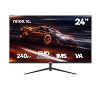 Nilox Monitor gaming 24" NXM24FHD2401 Full HD 240Hz VA 1 ms FreeSync HDMI