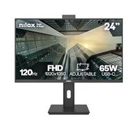Nilox nxm24rweb0265 Monitor 24" IPS reg CAM 120hz