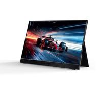 Nilox NXMP15FHD601 Monitor Portátil 15.6'' IPS Full HD, Frecuencia 60 Hz, Conexiones USB C y Mini HDMI, Cubierta Magnética y Diseño Ultra Delgado