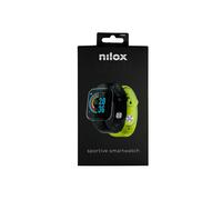 Nilox - NXSWTRAILBANDYL Relojes inteligentes y deportivos 3,66 cm (1.44") Digital 240 x 240 Pixeles Pantalla táctil Negro