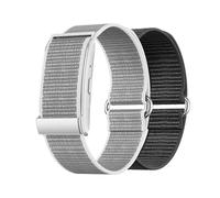 Nilox ONAIR, Brazalete Inteligente sin Pantalla para Fitness, Monitoreo 24/7 de Salud y Actividad, Diseño Minimalista, Batería de Larga Duración, con Entrenamiento Inteligente, Correas Gris y Negro