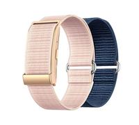 Nilox ONAIR, Brazalete Inteligente sin Pantalla para Fitness, Monitoreo 24/7 de Salud y Actividad, Diseño Minimalista, Batería de Larga Duración, con Entrenamiento Inteligente, Correas Rosa y Azul