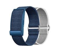 Nilox ONAIR, Brazalete Inteligente sin Pantalla para Fitness, Monitoreo 24/7 de Salud y Actividad, Diseño Minimalista, Batería de Larga Duración, con Entrenamiento Inteligente, Correas Azul y Gris