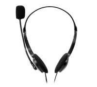 Nilox, PC Stereo Headset, PC Headphones for School and Office, Adjustable Headba