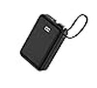 Nilox powerbank de 65 w y 20 000 mah con cable usb-c integrado