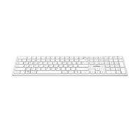 Nilox - PRO WIRELESS SILVER ESPANOL teclado Hogar / Oficina USB + Bluetooth QWERTY Español Blanco