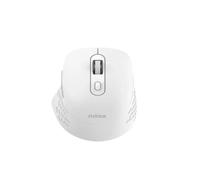 Ratón Nilox NXMODWI02 Dual Wireless Bluetooth USB 1600 DPI Blanco 6 Botones Silencioso