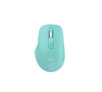 Nilox Ratón Inalámbrico 2,4 GHz con Dongle USB, Ratón Ergonómico, 6 Botones Silenciosos, dpi Ajustables hasta 3200, para PC y Mac, Blanco