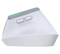 Nilox, Ratón Inalámbrico Bluetooth, Compacto y Ergonómico, con Doble Conexión USB 2,4 GHz, dpi Ajustables 800/1200/1600, Plug and Play, para PC y Portátiles, Blanco