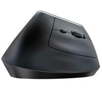 Nilox, Ratón Inalámbrico Bluetooth, Compacto y Ergonómico, con Doble Conexión USB a 2,4 GHz, dpi Ajustables 800/1200/1600, Plug and Play, para PC y Portátiles, Negro