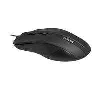 Nilox RATÓN ÓPTICO USB- 1600 dpi - Negro, MOUSB1002