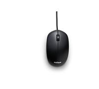 Nilox Ratón MOUSB1012 USB 1200 DPI Negro