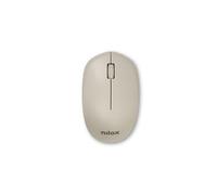 Nilox MXMOWI4013 Ratón Inalámbrico 1000DPI Gris