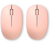 Nilox Ratón NXMOWI4014 Rosa (Paquete de 2)