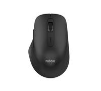 Nilox, ratón vertical inalámbrico bluetooth, ergonómico rgb, conexi