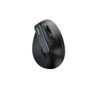 Nilox ratón wir vertical rec. silen 1600 dpi negro