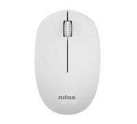 Nilox Ratón Wireless, 1000 Dpi, 3 Botones, Gris